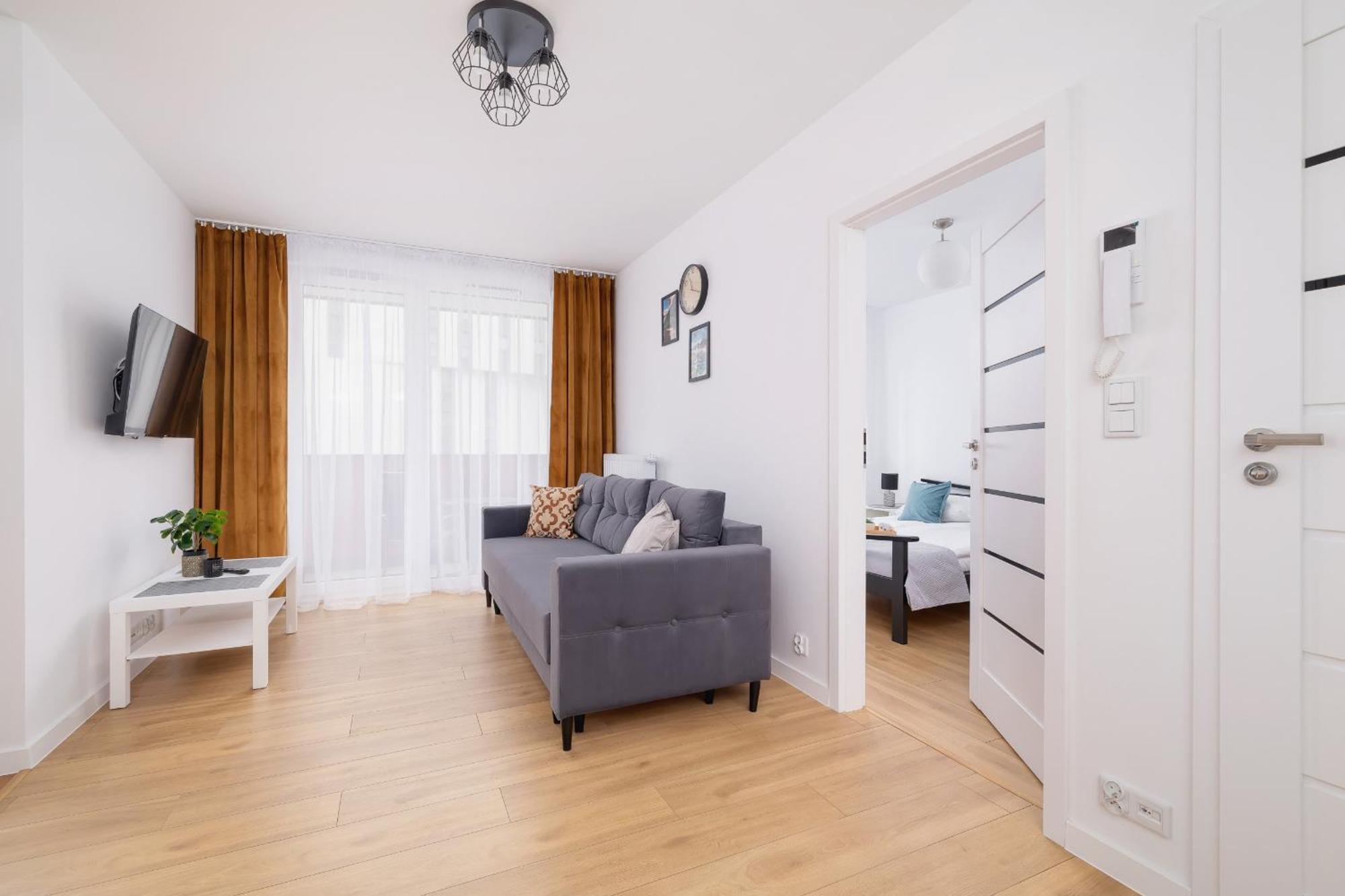 Modern Apartment With Parking Near Tauron Arena By Rent Like Home คราคูฟ ภายนอก รูปภาพ
